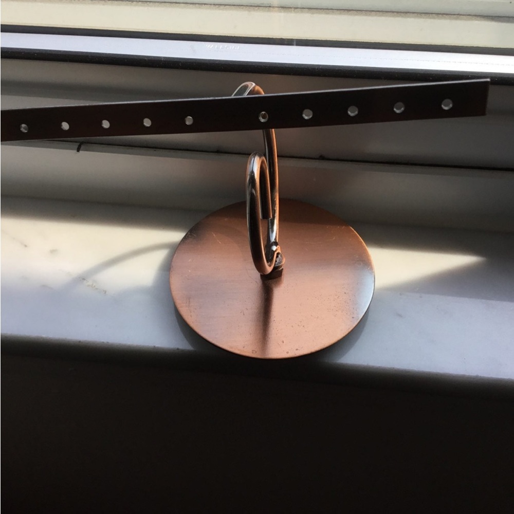 Copper Earrings Stand